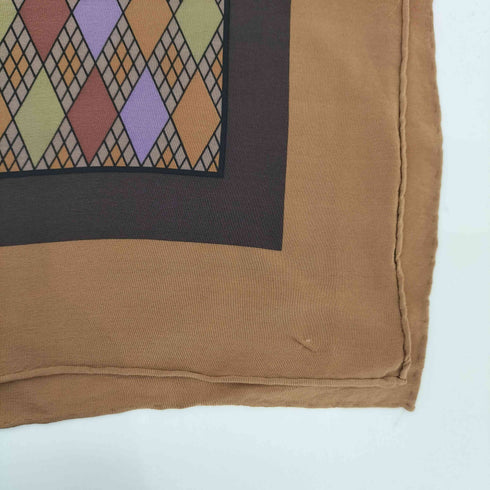イヴサンローラン Yves Saint Laurent 総柄 ポケットチーフ ハンカチ レディース