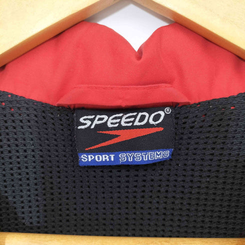 スピード speedo 90s ロゴ刺繍 ジップアップ ブルゾン メンズ