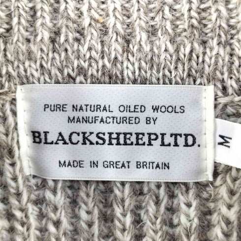 BLACKSHEEP LTD. イングランド製 ウール タートルネックセーター レディース M