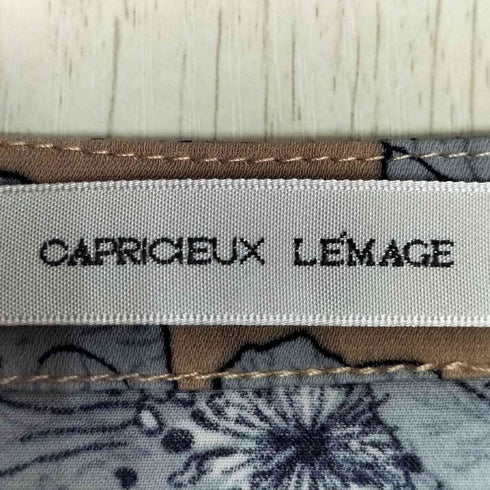 CAPRICIEUX LE’MAGE ビッグフラワーワンピース レディース FREE