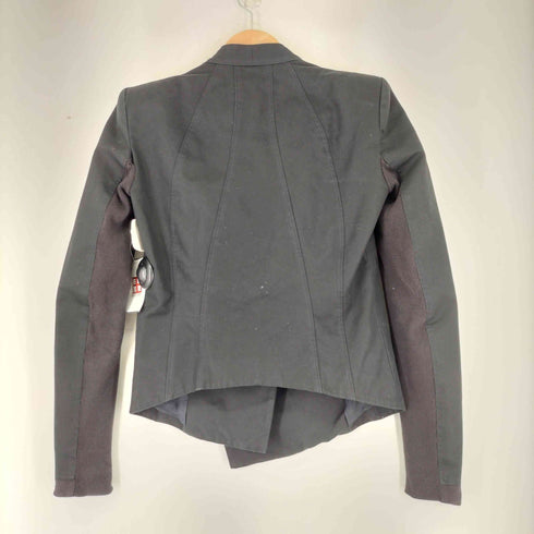 ヘルムートラング HELMUT LANG 変形 ノーカラージャケット レディース import:S
