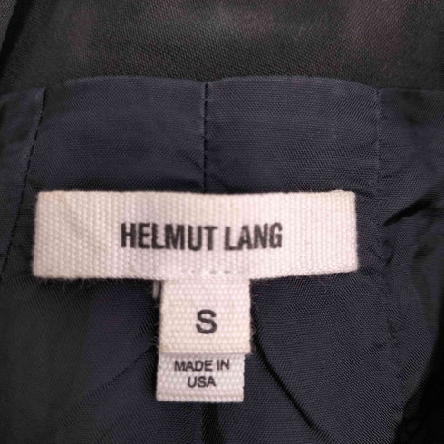 ヘルムートラング HELMUT LANG 変形 ノーカラージャケット レディース import:S