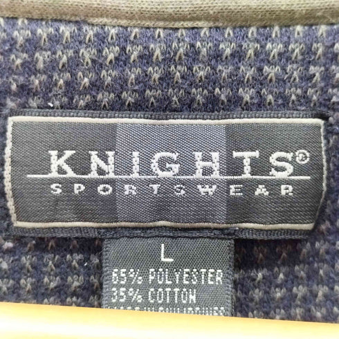 KNIGHTS ワッフル ハイネック カットソー メンズ import:L