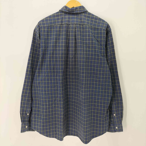 ラルフローレン RALPH LAUREN CUSTOM FIT コットンチェック ボタンダウン シャツ メンズ import:XXL