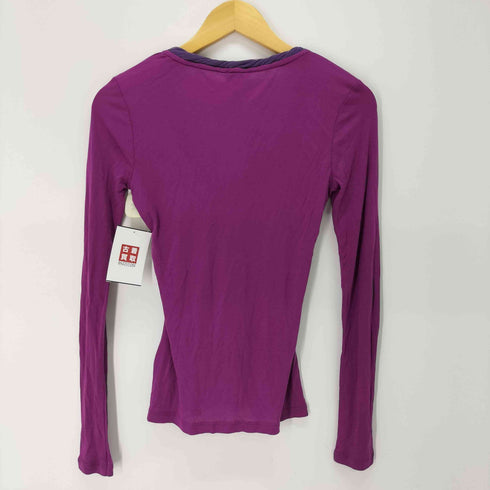 アルマーニジーンズ ARMANI JEANS レーヨン オーバーUネック カットソー レディース import:S