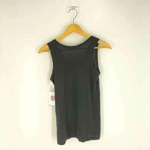 ヨウジヤマモト Yohji Yamamoto 24SS 80/-HIGH GAUGE SINGLE JERSEY TANK TOP レディース JPN:2