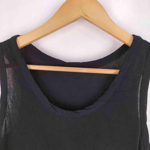 ヨウジヤマモト Yohji Yamamoto 24SS 80/-HIGH GAUGE SINGLE JERSEY TANK TOP レディース JPN:2