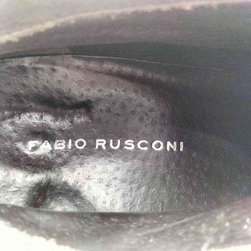 ファビオルスコーニ FABIO RUSCONI レザー ショート ブーツ レディース JPN:37