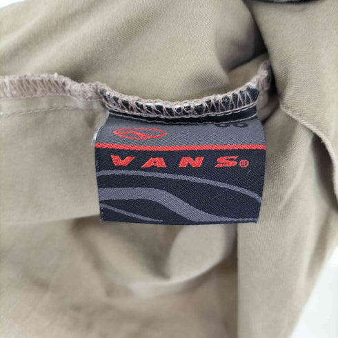 バンズ VANS 90S バックプリント オープンカラーシャツ メンズ