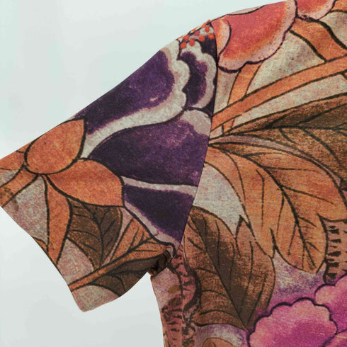 プリーツプリーズイッセイミヤケ PLEATS PLEASE ISSEY MIYAKE 牡丹 花柄 カットソー レディース JPN:3
