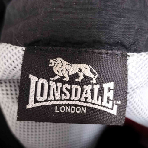 ロンズデール LONSDALE 裏メッシュ ナイロンワッシャー ジャケット メンズ import:L