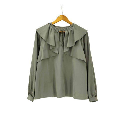 エヌナチュラルビューティーベーシック N.NATURAL BEAUTY BASIC 24SS ケープリボン 長袖 ブラウス レディース JPN:M