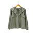 エヌナチュラルビューティーベーシック N.NATURAL BEAUTY BASIC 24SS ケープリボン 長袖 ブラウス レディース JPN:M