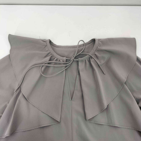 エヌナチュラルビューティーベーシック N.NATURAL BEAUTY BASIC 24SS ケープリボン 長袖 ブラウス レディース JPN:M