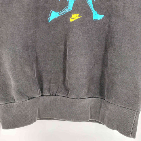 ナイキ NIKE 90S USA製 銀タグ AIR JORDAN クルーネックスウェット フェード メンズ import:M