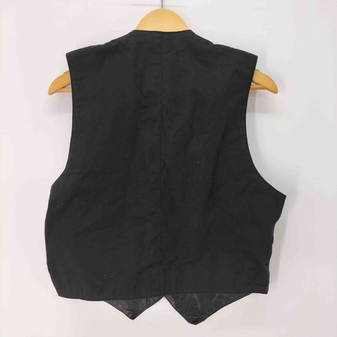 Sub Urban レザー切替 ジレ メンズ import:M