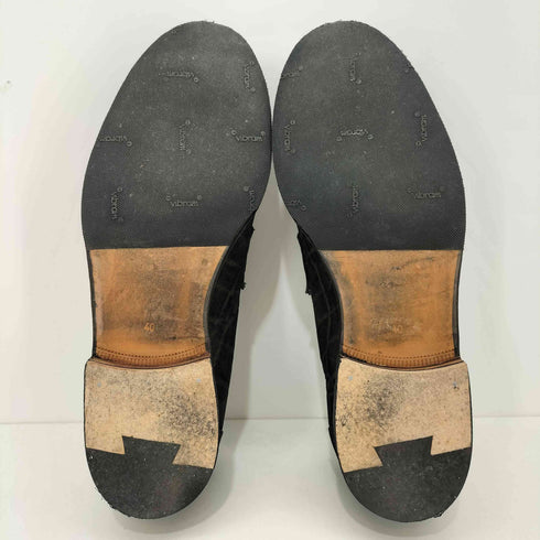 F.LLI Giacometti エレファント レザー コイン ローファー メンズ EUR:40