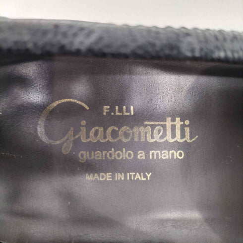 F.LLI Giacometti エレファント レザー コイン ローファー メンズ EUR:40