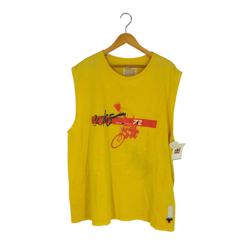 ecko complex USA製 プリント クルーネック タンクトップ メンズ import:XL