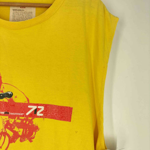 ecko complex USA製 プリント クルーネック タンクトップ メンズ import:XL