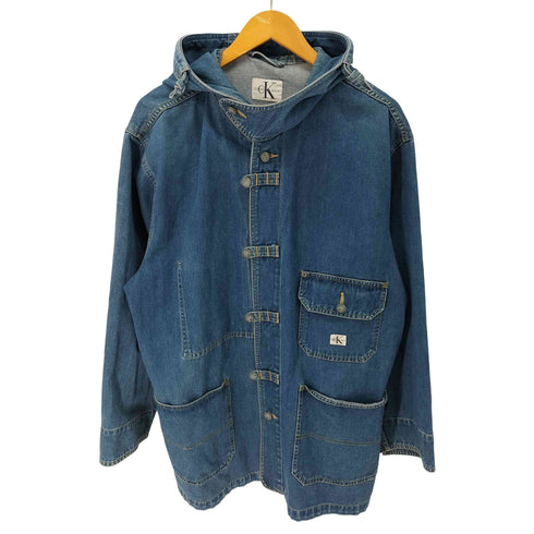 カルバンクラインジーンズ Calvin Klein Jeans 90S デニム フーデッド カバーオール メンズ