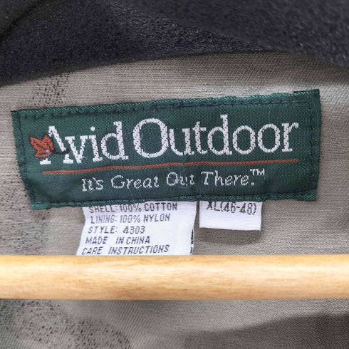 AViD OUTDOOR 迷彩 カモ柄 フィッシング ベスト メンズ XL