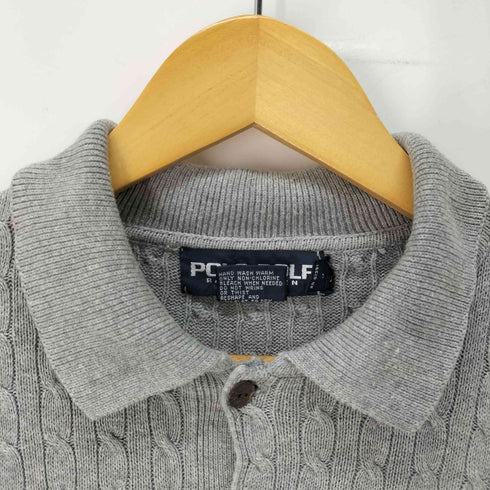 ポロゴルフラルフローレン POLO GOLF RALPH LAUREN コットン ニットポロ メンズ import:XL