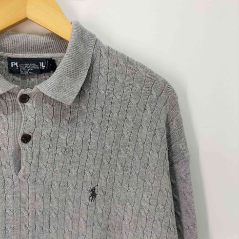 ポロゴルフラルフローレン POLO GOLF RALPH LAUREN コットン ニットポロ メンズ import:XL