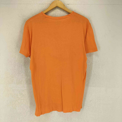 ポロラルフローレン POLO RALPH LAUREN フロントプリントクルーネックTシャツ メンズ L