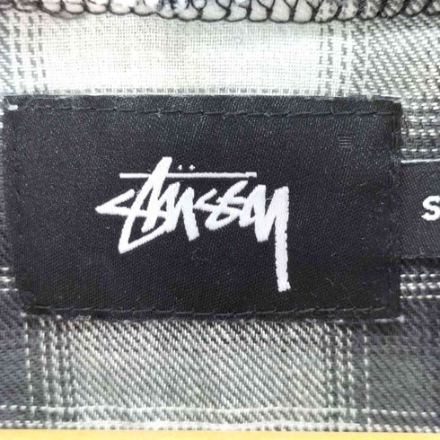 ステューシー Stussy オンブレチェック プルオーバー シャツパーカー メンズ import:S