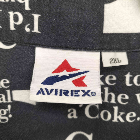 アヴィレックス AVIREX COKE ICON SHIRTS メンズ 2XL
