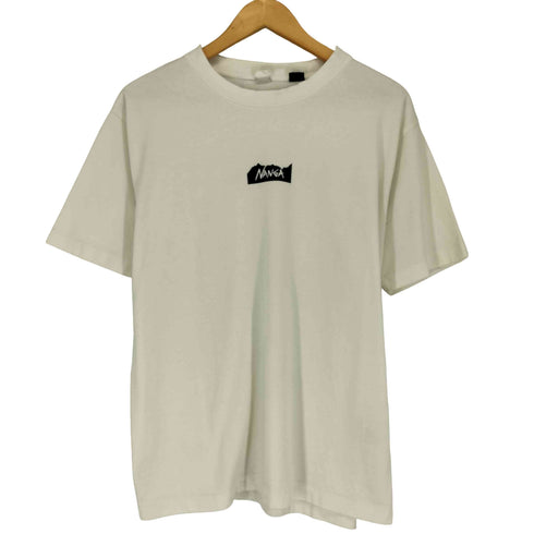 ナンガ NANGA エコハイブリッド MTロゴ Tシャツ メンズ L