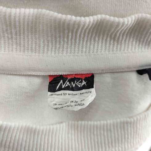 ナンガ NANGA エコハイブリッド MTロゴ Tシャツ メンズ L