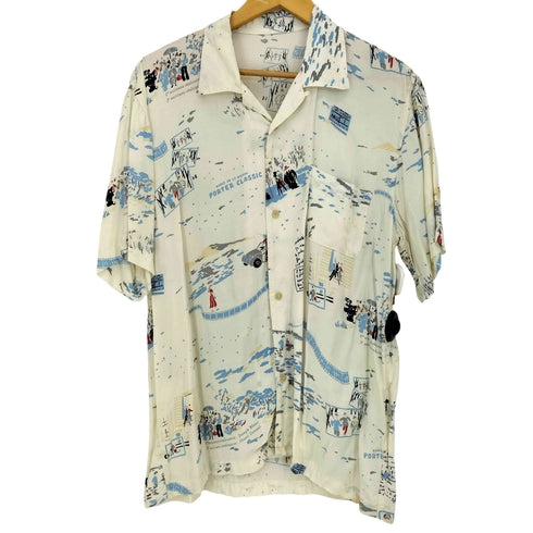 ポータークラシック PORTER CLASSIC FILM NOIR ALOHA SHIRT メンズ JPN:M