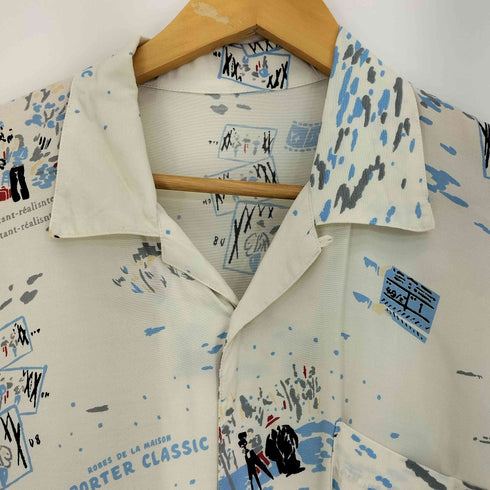 ポータークラシック PORTER CLASSIC FILM NOIR ALOHA SHIRT メンズ JPN:M