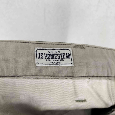 ジャーナルスタンダードホームステッド JOURNAL STANDARD J.S HOMESTEAD 2タックチノパン メンズ S
