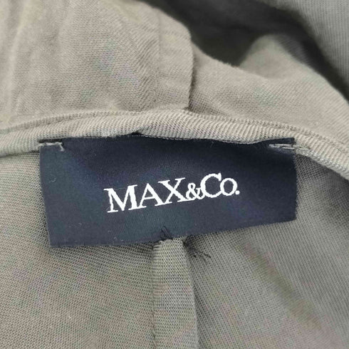 マックスアンドコー MAX&CO. サファリフーデッドプルオーバー レディース JPN:40