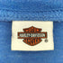 ハーレーダビッドソン HARLEY-DAVIDSON ルーズネック ギャザー プリントTシャツ レディース
