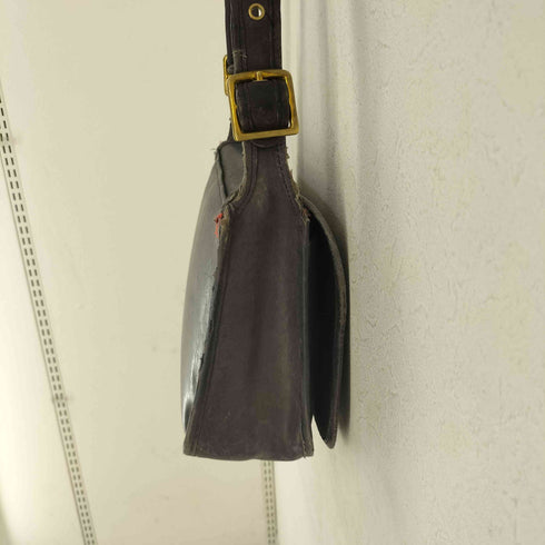 コーチ COACH 70S OLD USA製 レザー ショルダーバッグ メンズ