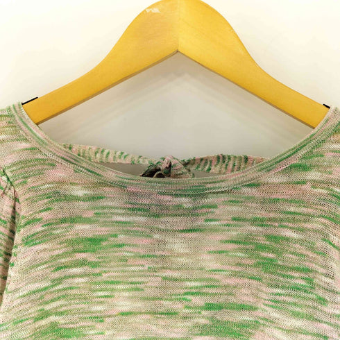 OLIVER BONAS ボリュームスリーブラメニット casual レディース