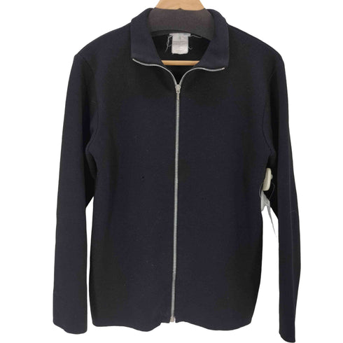 アニエスベーオム Agnes b.homme 90-00s フランス製 刺繍ドライバーズニット ririジップ メンズ 1