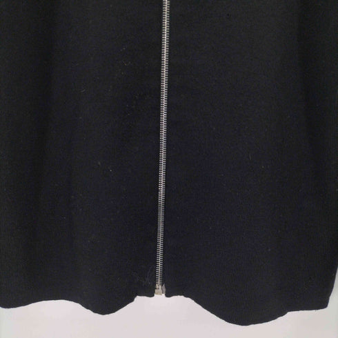 アニエスベーオム Agnes b.homme 90-00s フランス製 刺繍ドライバーズニット ririジップ メンズ 1