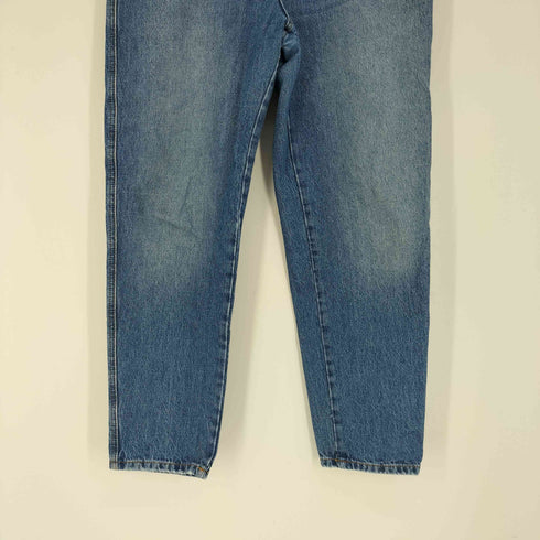 プルアンドベア PULL&BEAR ジップフライ ワイドテーパード デニム パンツ レディース FR40