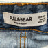 プルアンドベア PULL&BEAR ジップフライ ワイドテーパード デニム パンツ レディース FR40