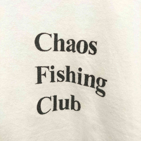 カオスフィッシングクラブ chaos fishing club てきとうにやっちゃうよ? Original Fishing Girl T-Shirt S/S メンズ JPN:XL