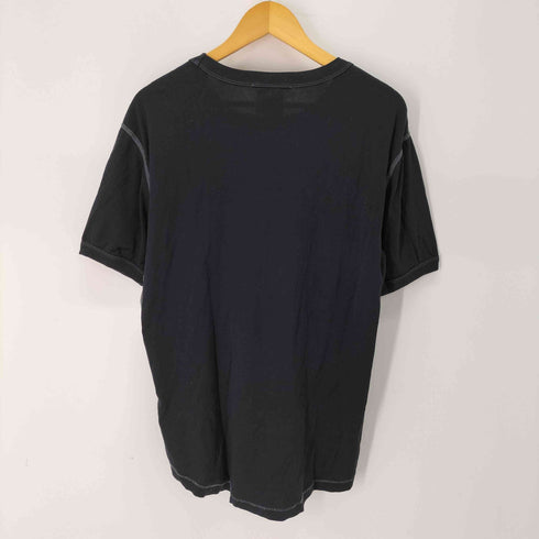 ヘルムートラング HELMUT LANG ロゴパッチ クルーネック Tシャツ メンズ import:L