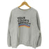 FREI YOUR COLOR'S ARRIVED プリント スウェット メンズ import:L