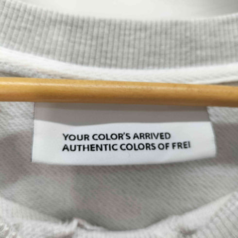 FREI YOUR COLOR'S ARRIVED プリント スウェット メンズ import:L