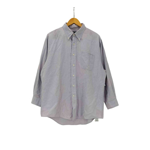 ランズエンド LANDS END オックスフォード ボタンダウン L/S シャツ メンズ 17-32