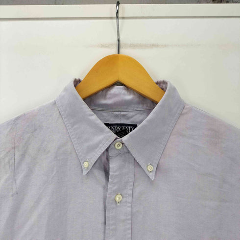 ランズエンド LANDS END オックスフォード ボタンダウン L/S シャツ メンズ 17-32